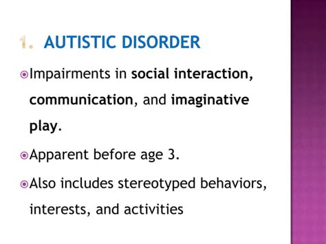 Autism Ppt Ppt