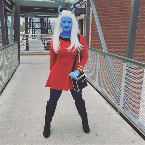 Star Trek - Andorian cosplay costume | Star trek andorian, Cosplay ...