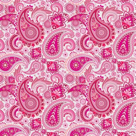 Light Pink Paisley Pattern