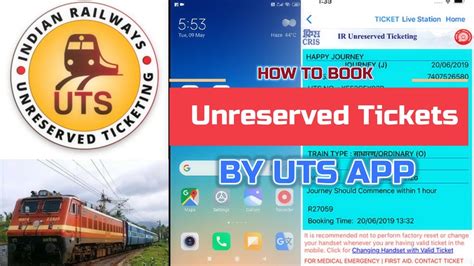 How To Book Unreserved Train Tickets Uts On Mobile Appshashichapia