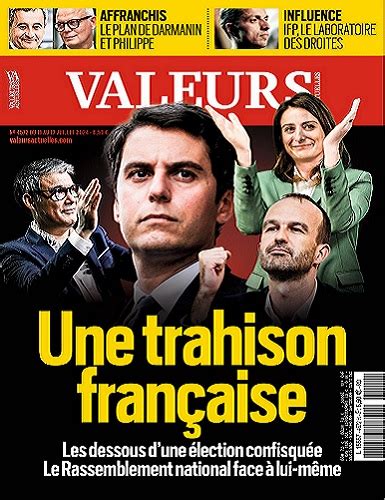 Valeurs Actuelles N Du Au Juillet T L Charger Des