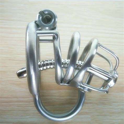 Dispositivos De Castidad Male Lock Pa Chasity Cages Penis Plug Steel