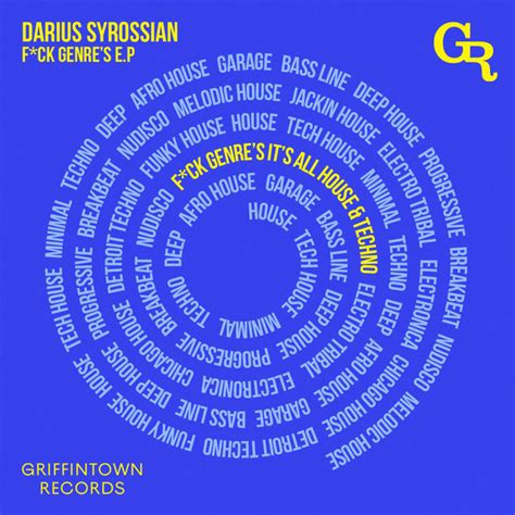 Darius Syrossian F Ck Genres Ep Vol 1 On Traxsource