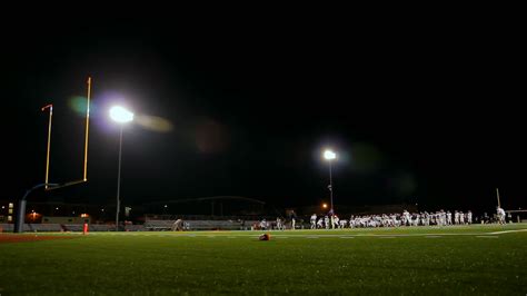 High School Football Team Practicing In Stock Footage SBV-301503537 ...