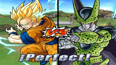 Dragon Ball Z Budokai Tenkaichi 3 Goku Ssj2 Vs Cell Perfect Epic Perfect Youtube