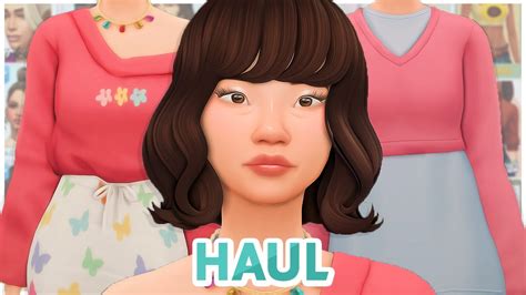 Maxis Match Cc Finds The Sims Custom Content Haul Cc List Youtube