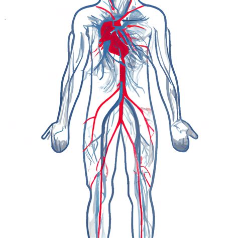 Bloedsomloop Afbeelding Van Het Menselijk Lichaam · Creative Fabrica