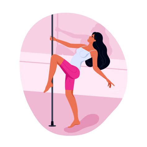 110 Pole Dancing Cartoon Stock Illustrations Royalty Free Vector