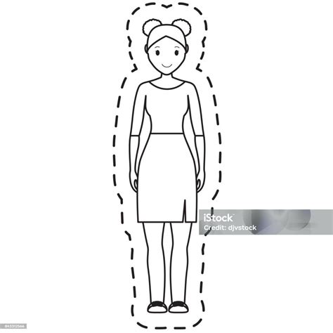 Woman Cartoon Icon Stock Illustration Download Image Now Adult