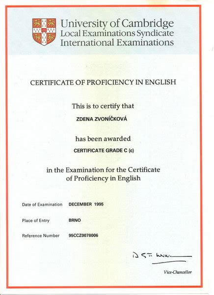 English Proficiency Certificate Sample Porn Sex Picture