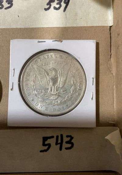 1896 Morgan Silver Dollar DOOLEY AUCTION LLC