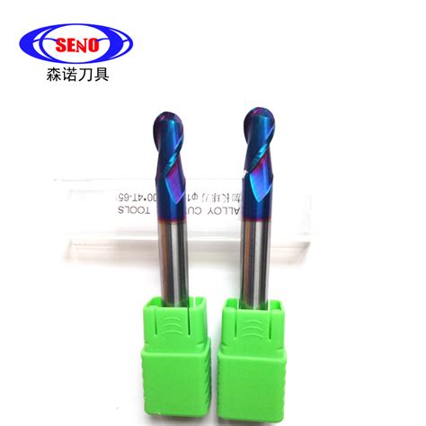 Zhuzhou Seno Hrc Cemented Carbide Ball Nose End Mill China End Mill