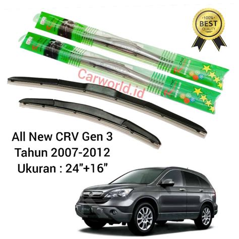 Jual Wiper All New Crv Gen Lexus Silicone Inch Shopee Indonesia