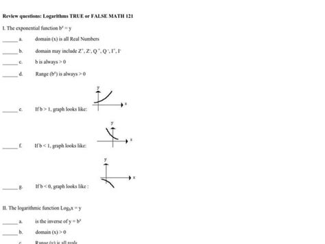 Logarithms Worksheet For 11th 12th Grade Lesson Planet