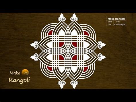 Margazhi Masam Special Padi Kolam With X Dots Dhanurmasam Muggulu