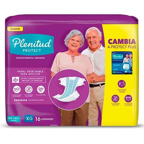 Pañal para Adultos Protect XG Plenitud Cont 16 Unidades Punto Farma