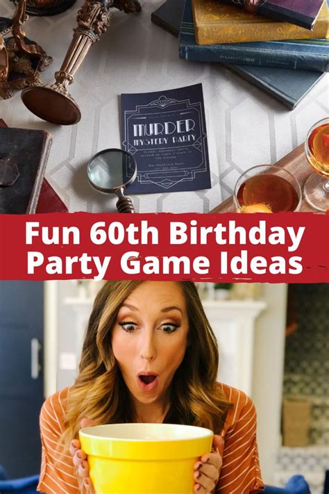 60th Birthday Party Games {147 CREATIVE IDEAS} - Fun Party Pop | 60th ...