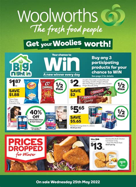 Woolworths Promotional Leaflet Valid From 25 05 To 31 05 Page Nb 1