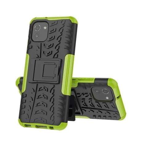 Odolný Obal Na Samsung Galaxy A03 Armor Case 2v1 Motiv Černá