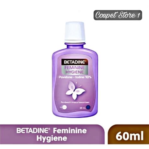 Betadine Feminine Hygiene 60ml Female Cleansing Soap Shopee Singapore