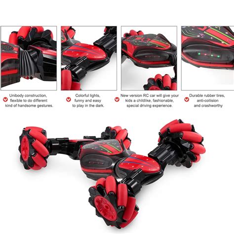 Hand Gesture Sensing Remote Control Stunt Car