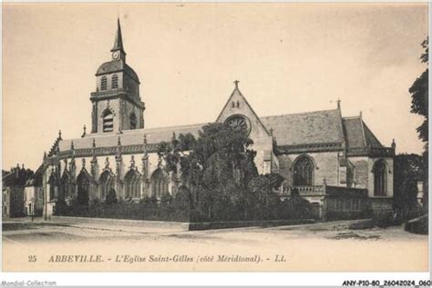 ANYP10 0860 80 ABBEVILLE l église saint gilles eBay