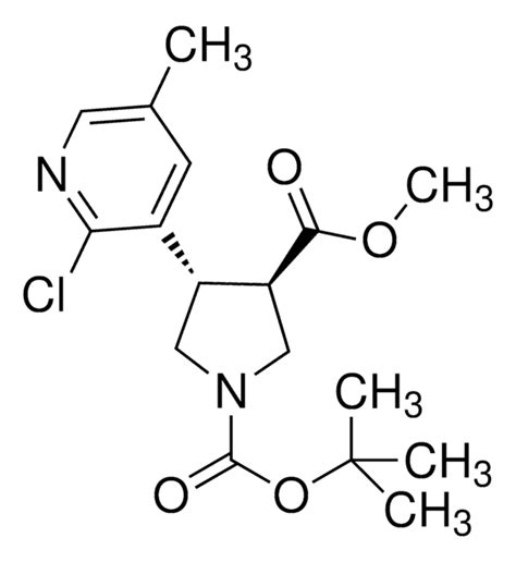 Trans Racemic 1 Benzyl 4 Tert Butoxycarbonylamino Pyrrolidine 3