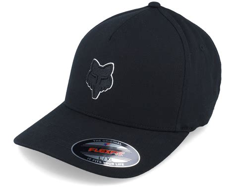 Fox Head Hat Black Flexfit Fox Cap Hatstore Ch