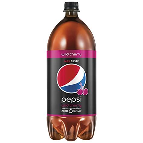 Pepsi Zero Sugar Wild Cherry Soda 2l Bottle Pricepulse