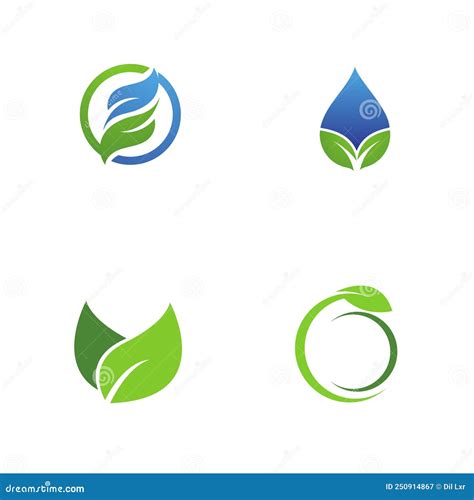 Leaf Plant Logo Ecology People Wellness Green Leaves Nature