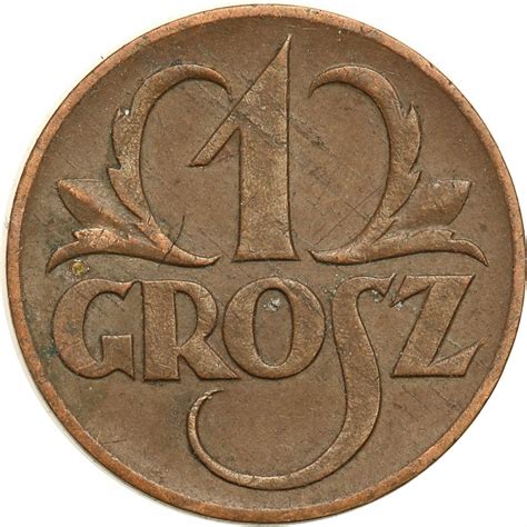 II RP 1 Grosz 1923 Archiwum Niemczyk Pl