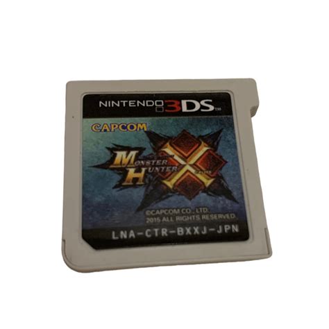 3ds 魔物獵人x Monster Hunter X 日版 裸片 二手 蝦皮購物