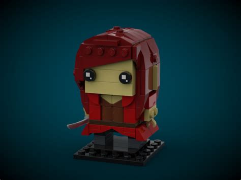 Lego Moc Sienna Brickheadz Chained Echoes By Smurfindamushroom