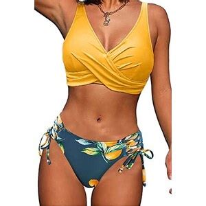 CheChury Sexy Costume Da Bagno Donna Bikini Push Up Reggiseno Imbottito