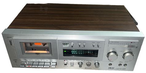 Vintage Akai Gx M50 3 Head Stereo Cassette Deck In Great Working