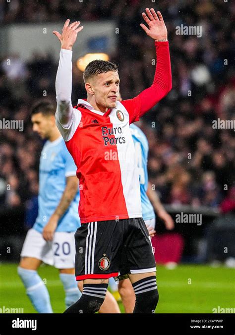 Rotterdam Sebastian Szymanski Of Feyenoord During The Match Between