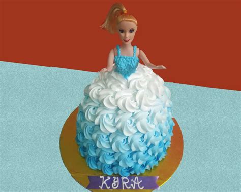 Barbie Doll Cake D3 Bookmycake