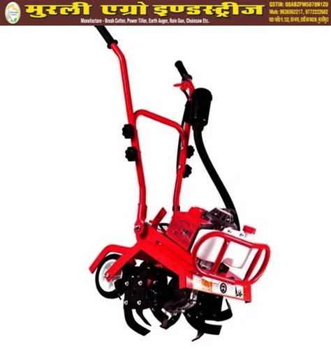 Mild Steel 5 Feet Mini Power Tiller Cultivator Rotavator Total Width