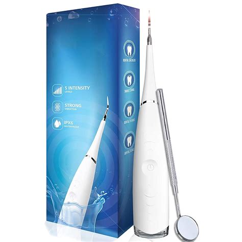 ToothTidy Dental Plaque Remover - Advanced Teeth Cleaning Kit with Rechargeable Battery and Low ...