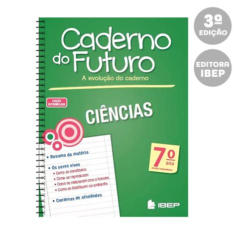 Caderno Do Futuro Ci Ncias Ano