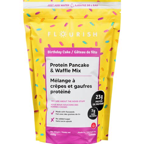 Flourish Protein Pancake Waffle Mix Seasonsgala