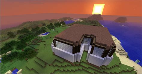 Legit Mansion Beachside Minecraft Map