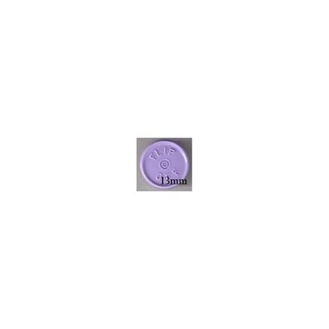 Lavender 13mm Flip Off Vial Seals By West Pharma Bag Of 1000