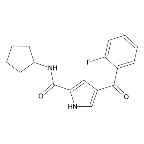 Buy N Cyclopentyl Fluorobenzoyl H Pyrrole Carboxamide