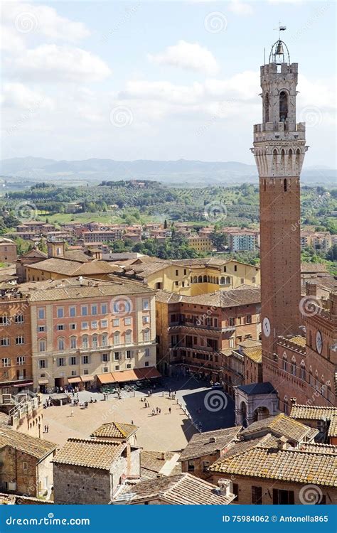 Aerial View of Siena, Tuscany, Italy Editorial Photography - Image of ...