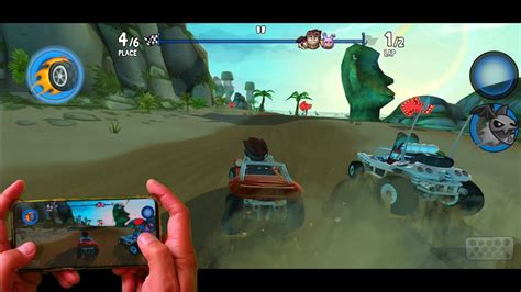 Beach Buggy Racing 2 The Cave Racing Tracks Winner 2022 Android Handcam