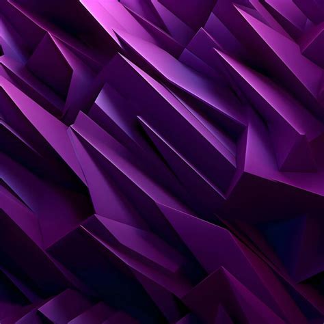 Premium Vector Purple Triangles Geometric Polygon As Abstract