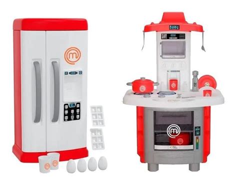 Cozinha Infantil Masterchef Completa Pia Fog O Forno Sai Gua