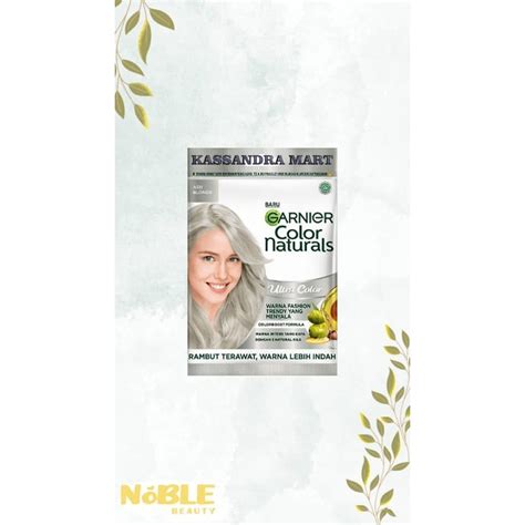 Jual Garnier Hair Color Sachet Ash Blonde Shopee Indonesia