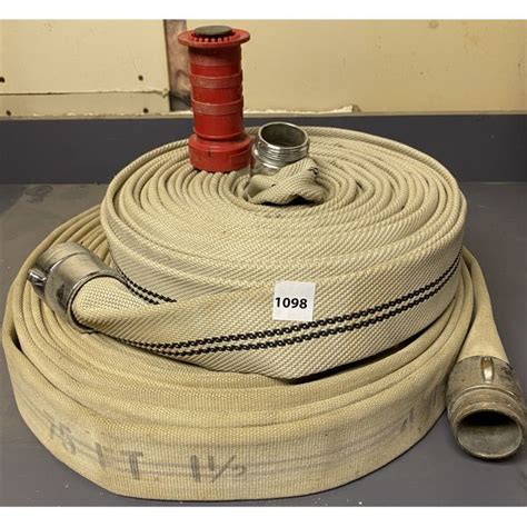 LOT OF 2 - FIRE EXTINGUISHER HOSE